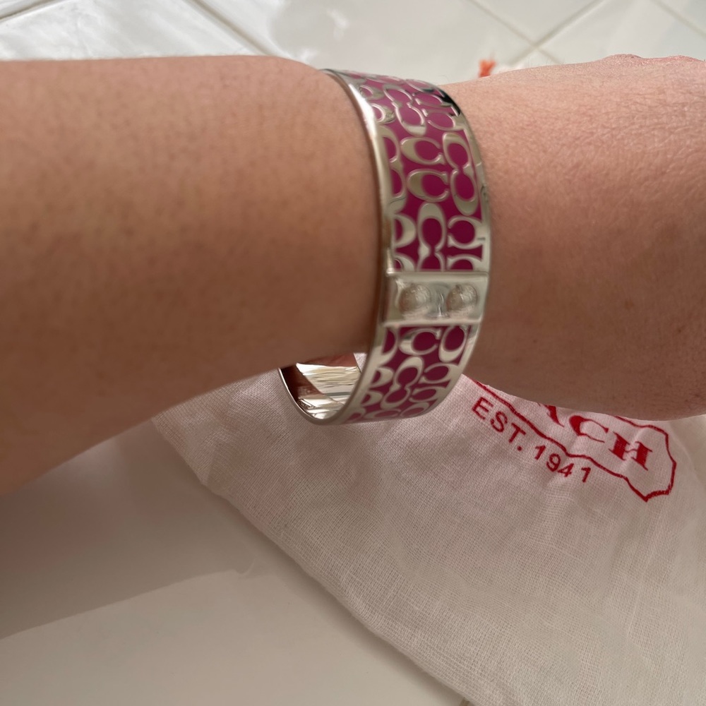 Coach Silver Bangle - image 2